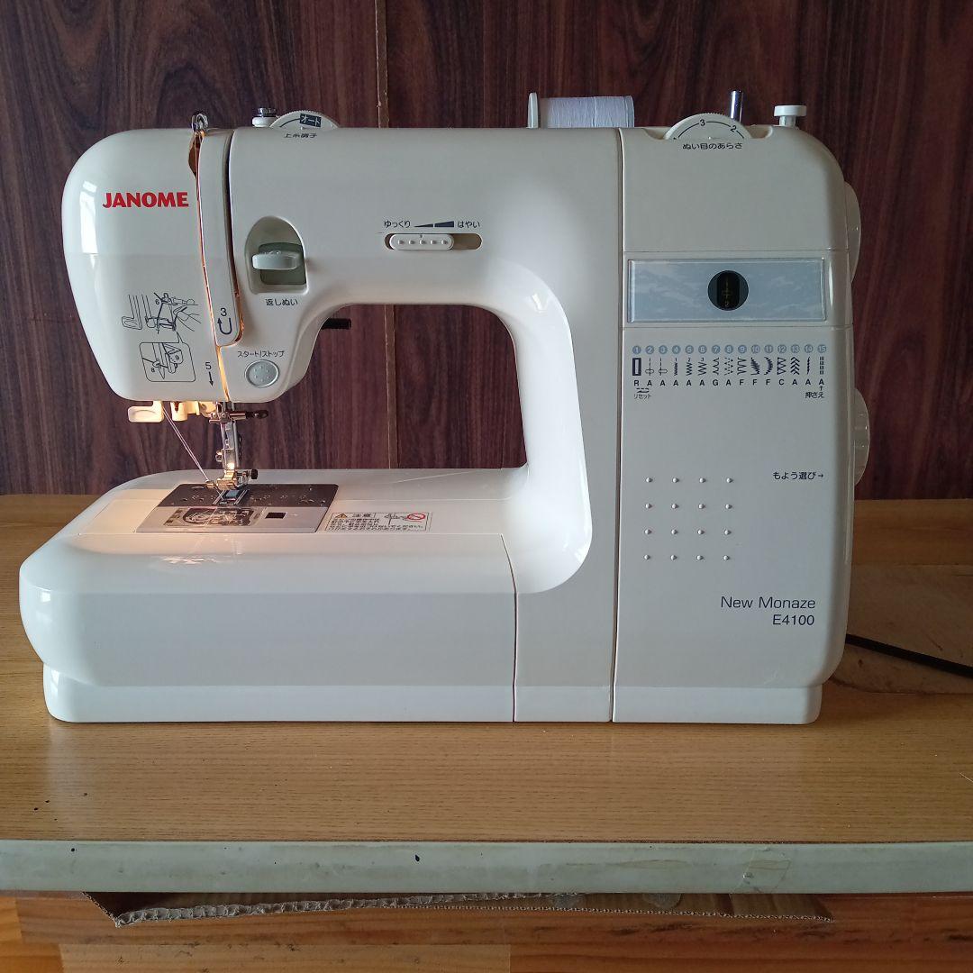 ジャノメ電子ミシン本体　ニュウモナーゼ　分解メンテナンス済み