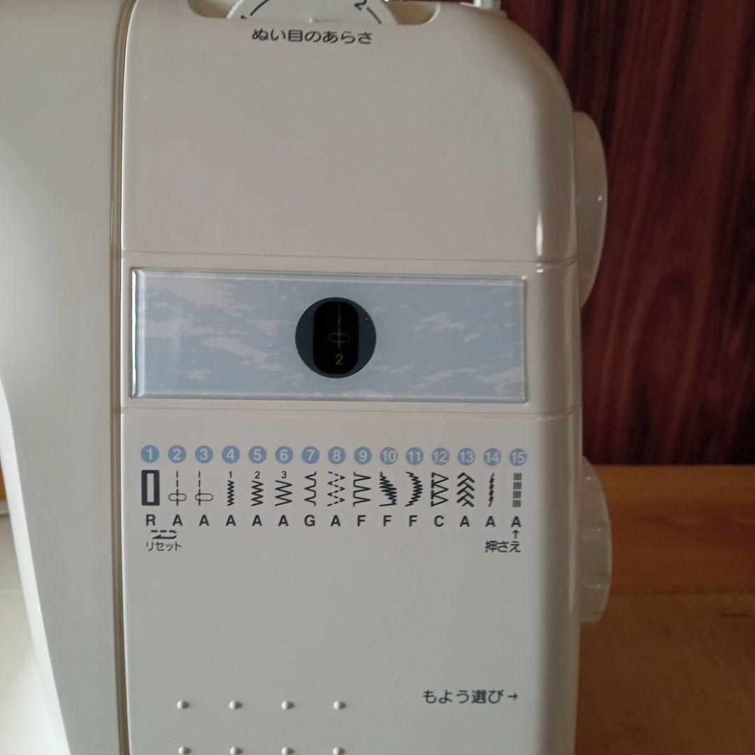 ジャノメ電子ミシン本体　ニュウモナーゼ　分解メンテナンス済み