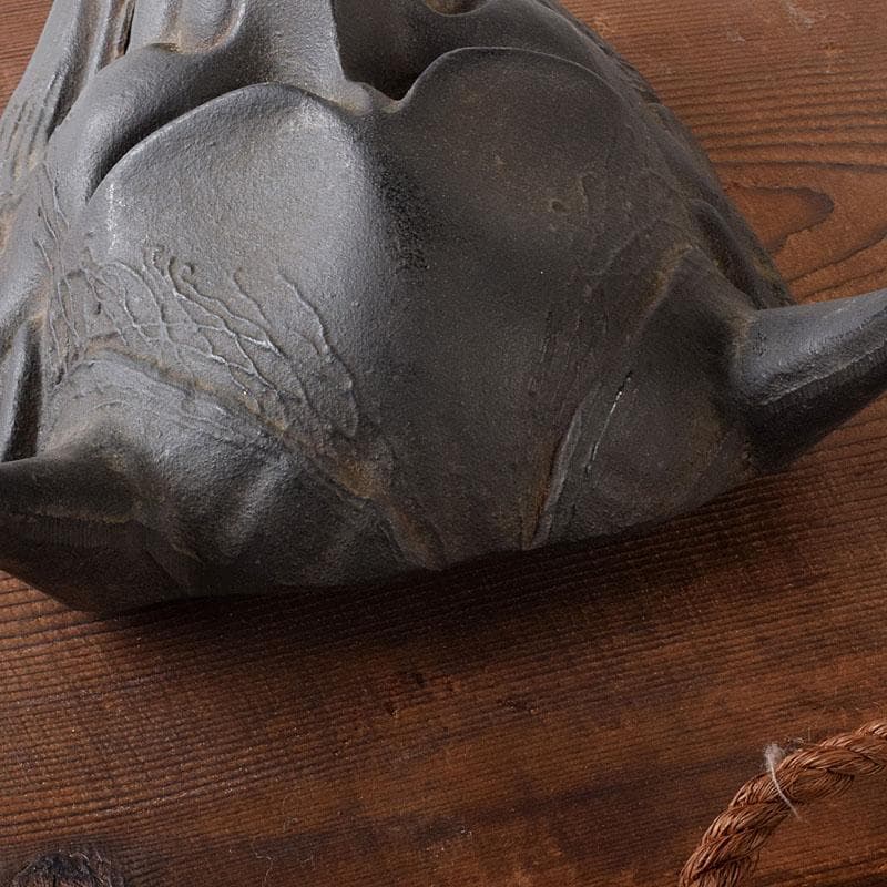 南部鉄器　能面　お面　般若　壁掛　C　7564C