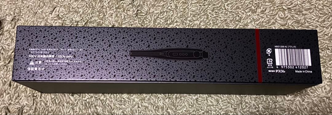 Nobby NBS1200 ストレートヘアーアイロン