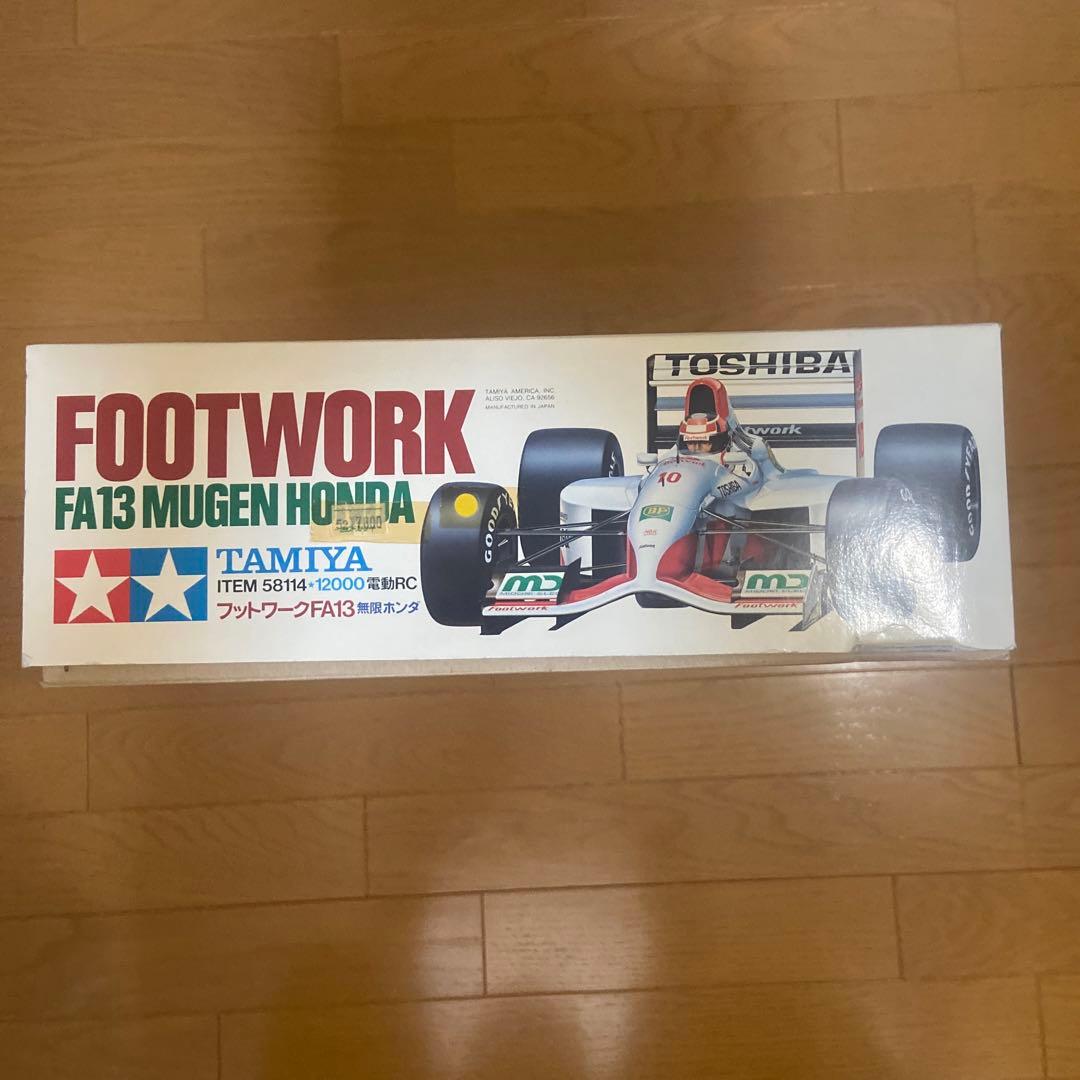 ホビーラジコン TAMIYA FOOTWORK FA13 MUGEN HONDA 1/10