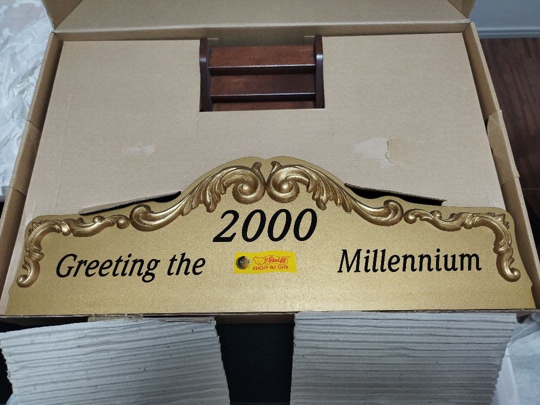 steiff シュタイフ　ミレニアム　ミュージカルバンドスタンド　テディベア