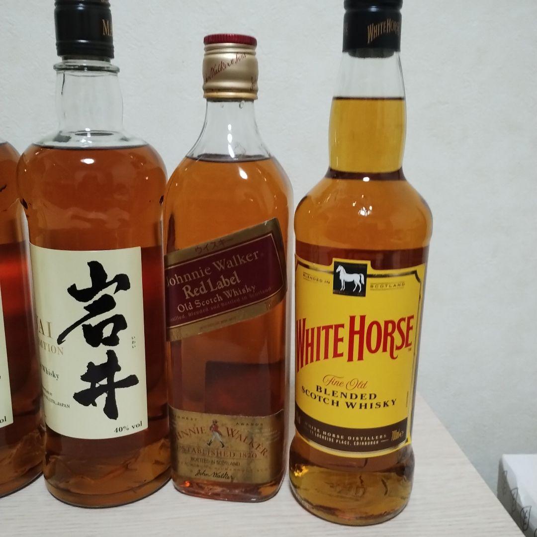 岩井ウイスキー8本セット＋ジョニーウォーカー・ホワイトホース