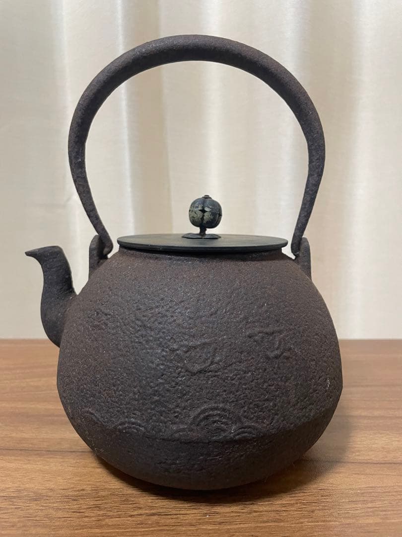 【骨董品】 龍文堂 鉄瓶