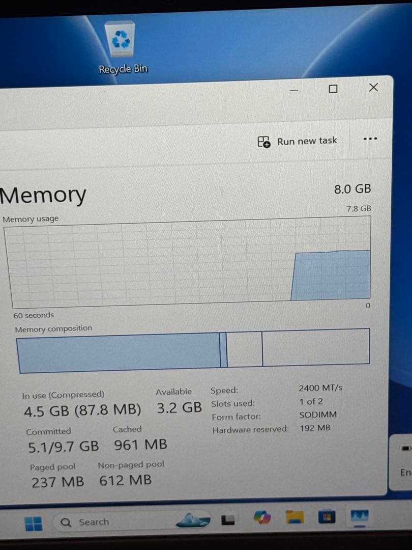 Windowsノート本体 DELL Inspiron 5480 i5-8265U 8GB 256GB