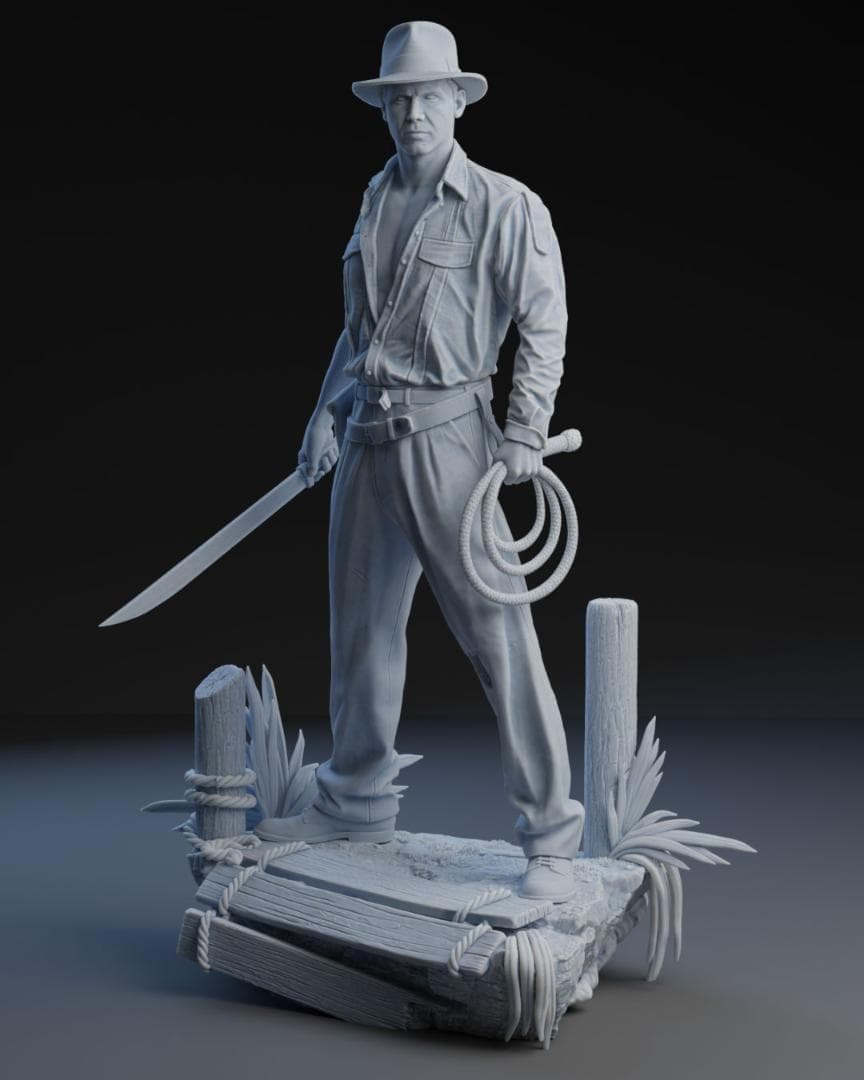 1/6　未塗装 未組立　フィギュア　ガレージキット　INDIANA JONES