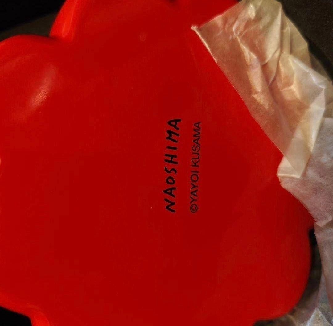 草間彌生 かぼちゃ 直島　限定　オブジェ　レッド　赤　パンプキン　red