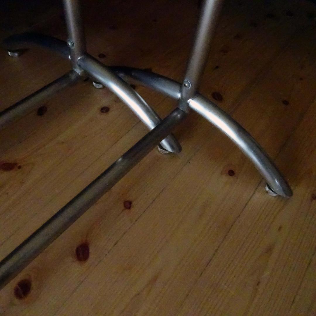 2点　ステンレス× ハンガーラック スタンド アイアン アンティーク調 アパレル