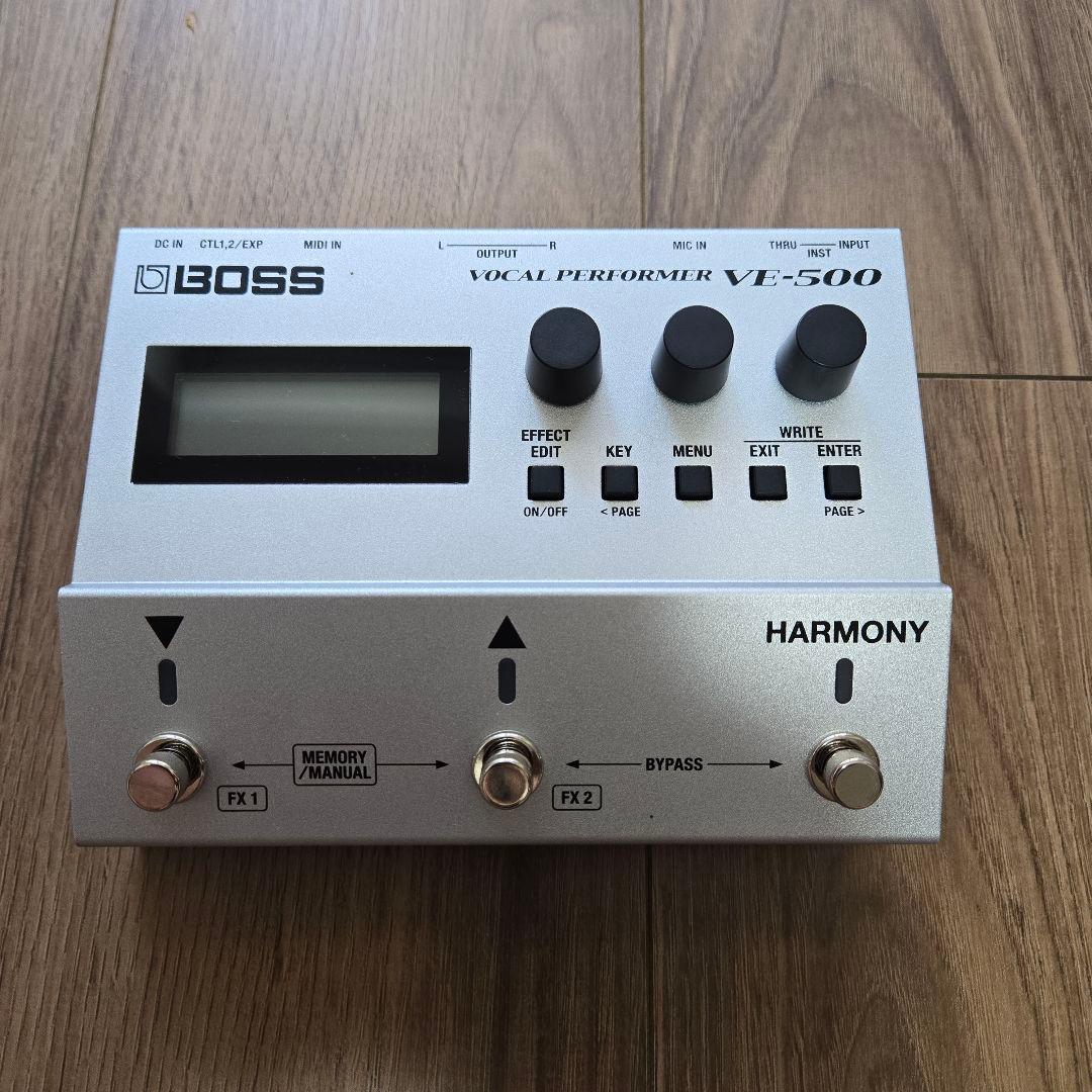 【超美品】BOSS VE-500 ボーカルパフォーマー（ボーカルエフェクター）