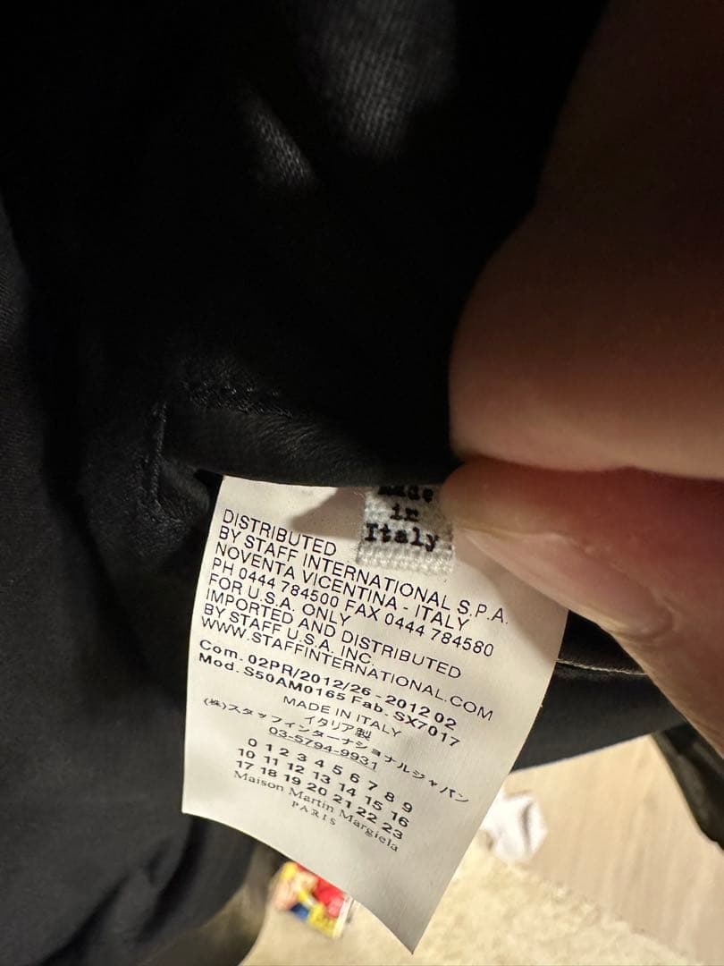 P*T様 【Maison Martin Margiela】八の字ライダースジャケ