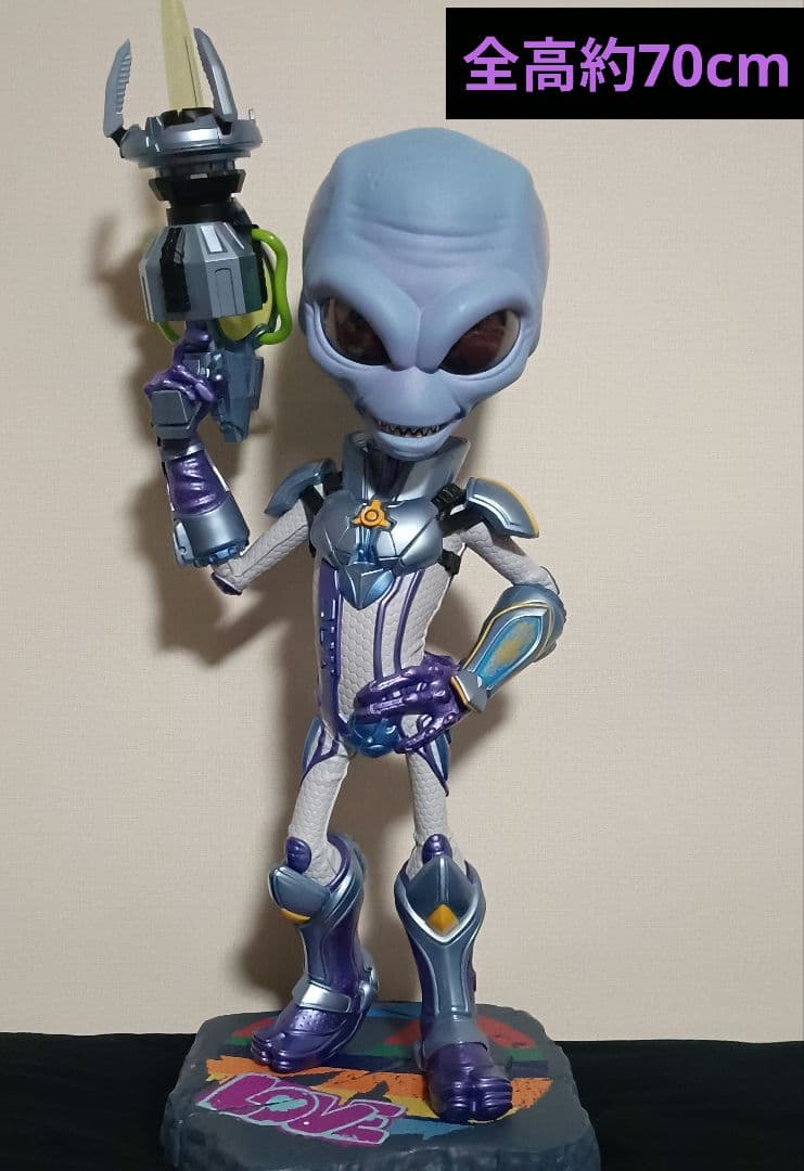 Destroy All Humans! 2 Crypto 特大フィギュア 箱付き