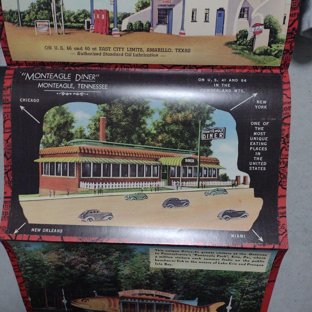 Post Folio ビンテージポストカードART5セット