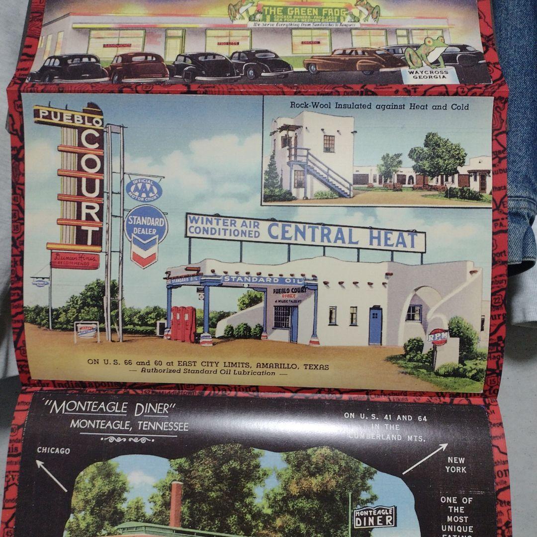 Post Folio ビンテージポストカードART5セット