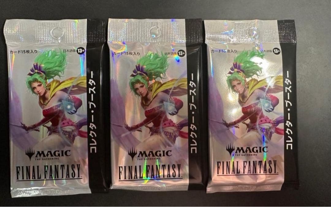 MTG マジック　ザギャザリング　FF コレクターブースター　３パック　日本語