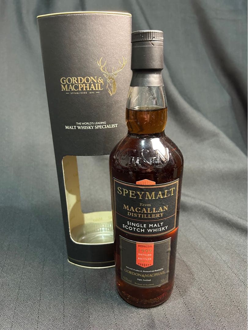 Yokuです！　スペイモルトフロム マッカラン1999 ゴードン&マクファ