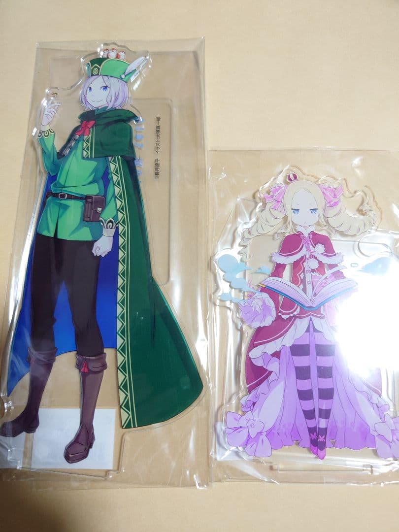 Re:ゼロから始める異世界生活　ゲーマーズ有償特典　アクリルスタンド　2種セット