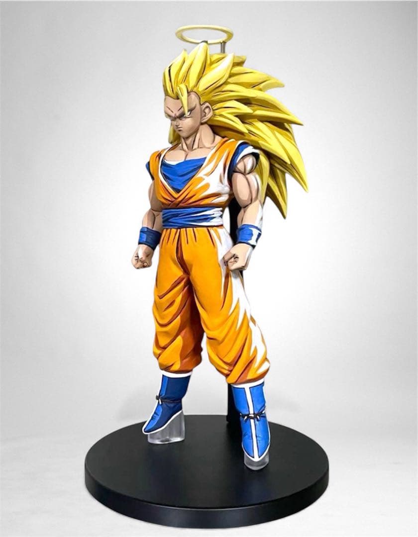 ドラゴンボール リペイント 二次元彩色 孫悟空 超サイヤ人3孫悟空