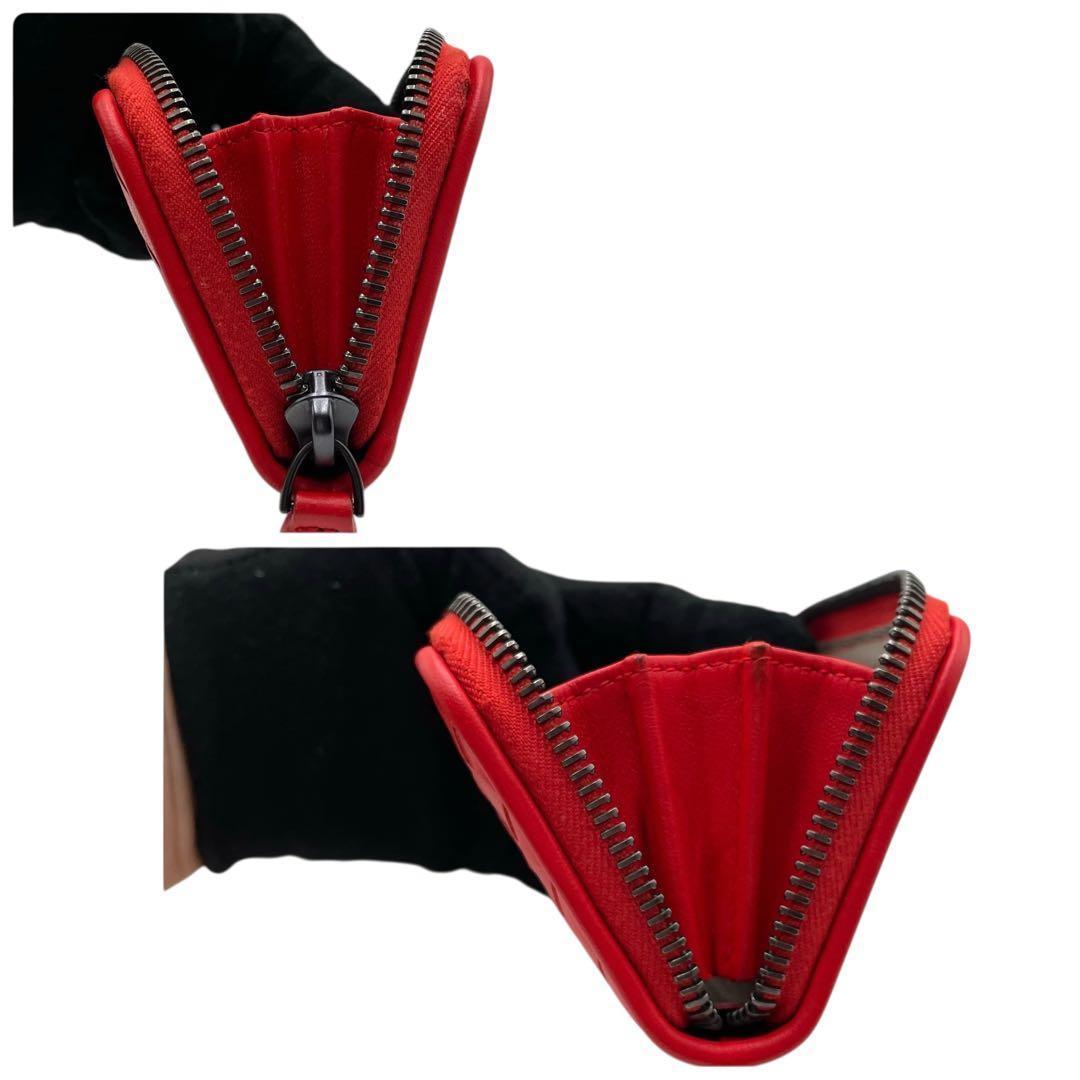 美品✨ BOTTEGA VENETA ケースイントレチャート オレンジ