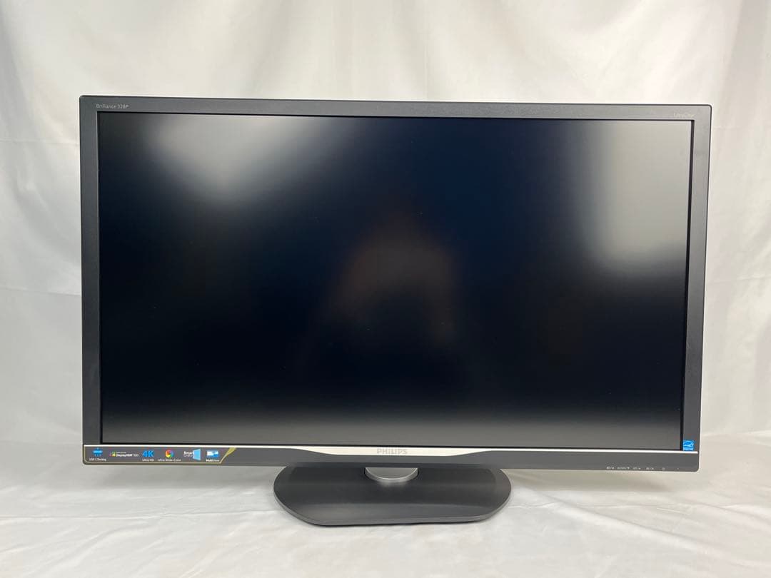 Philips 328P6VU 32型モニター内蔵スピーカー4K USB-Cハブ