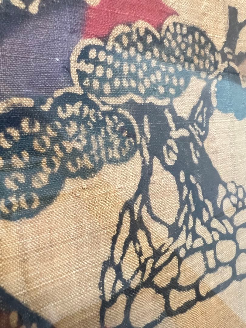 額装 額入り インテリア 琉球紅型 紅型 型染め 民藝 アート JAPAN