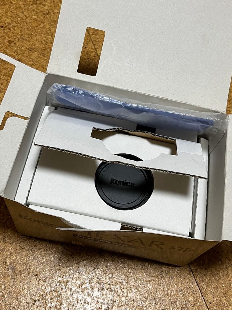 Konica HEXAR RF フィルムカメラ 箱付き