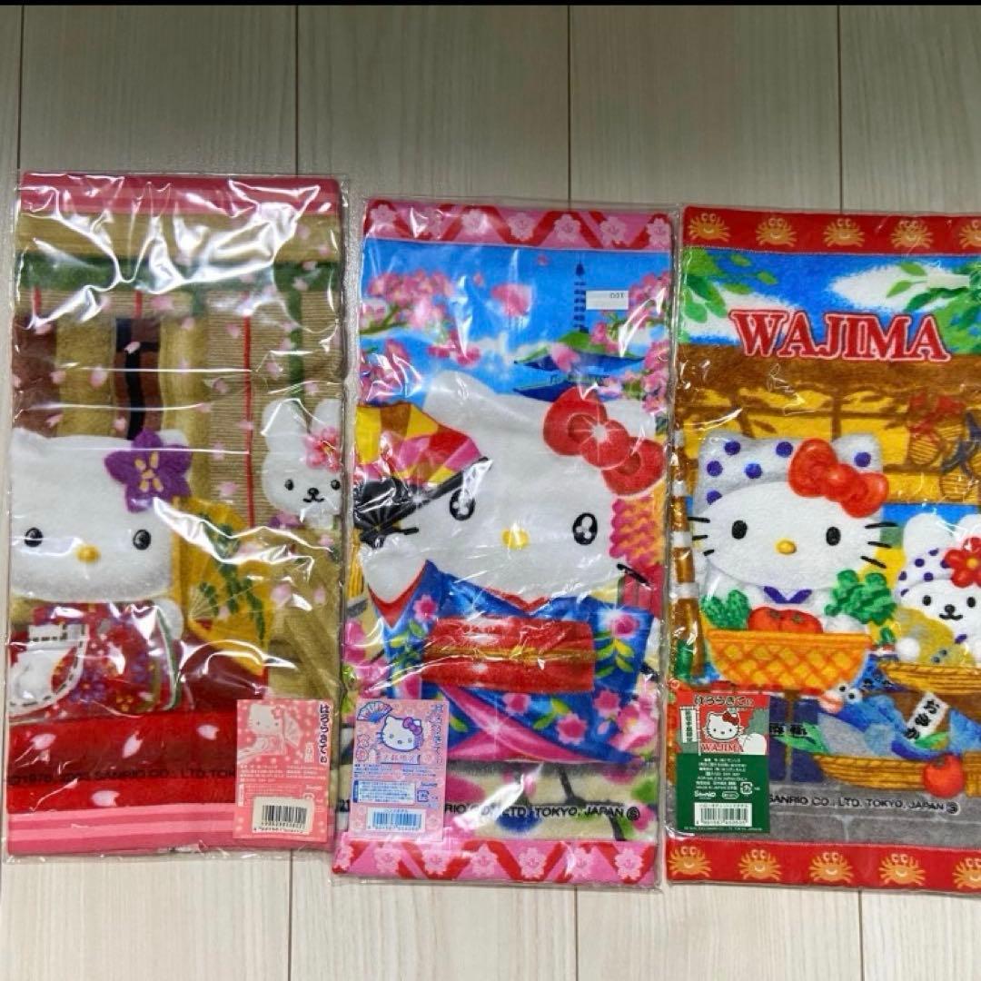 【レア】ハローキティ ご当地　USJ タオル　48枚セット