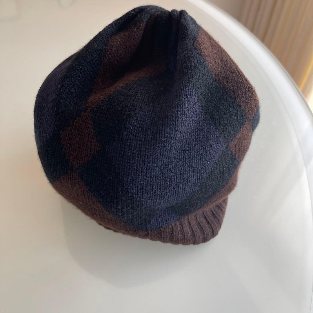 1回のみの着用　theory カシミヤ100% ニットキャップ