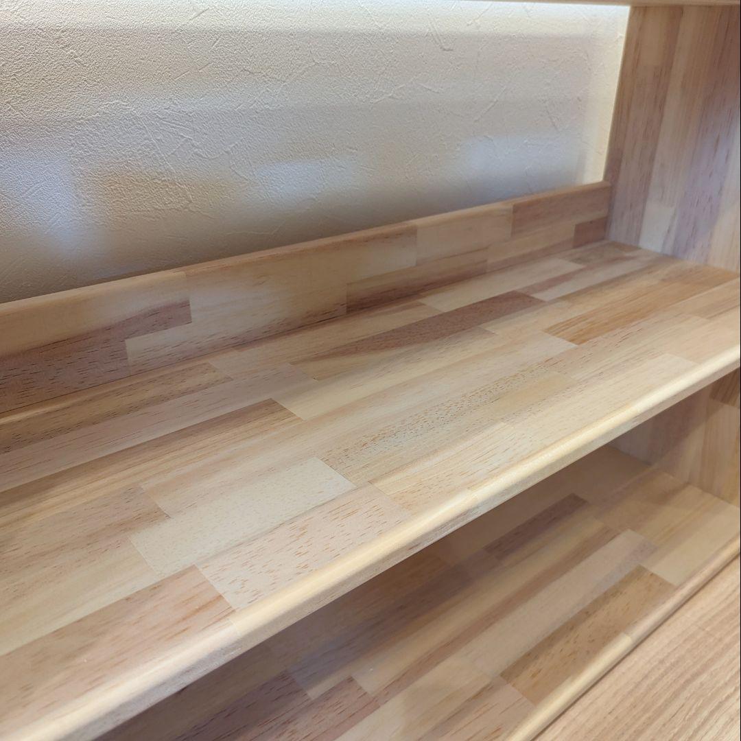 C　絵本棚　木製棚　✨　リビングボード　本棚　ハンドメイド　モンテッソーリ