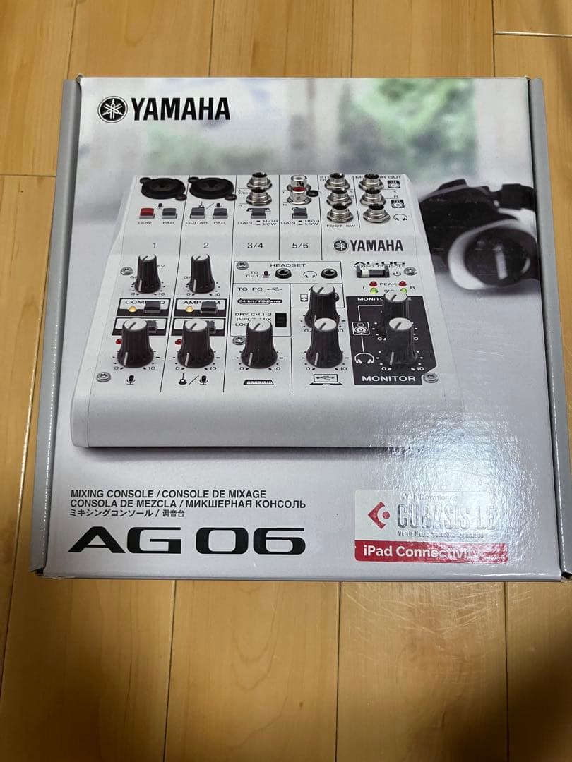 【美品】YAMAHA AG06 オーディオインターフェイス