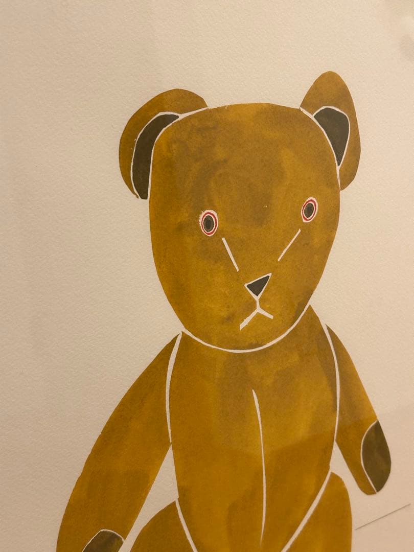 山口一郎　原画　クマ　Mサイズ　茶色