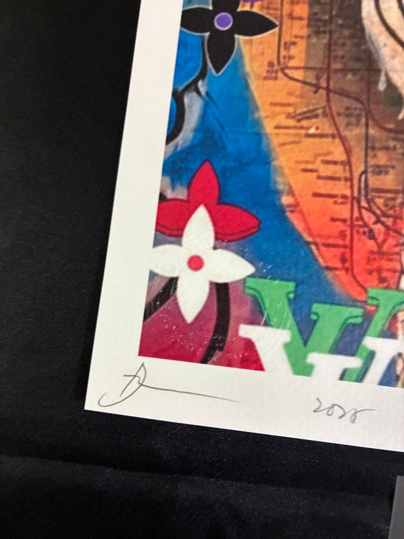 ✴︎世界限定100枚✴︎ DEATH NYC 現代アート ポスター GIR05