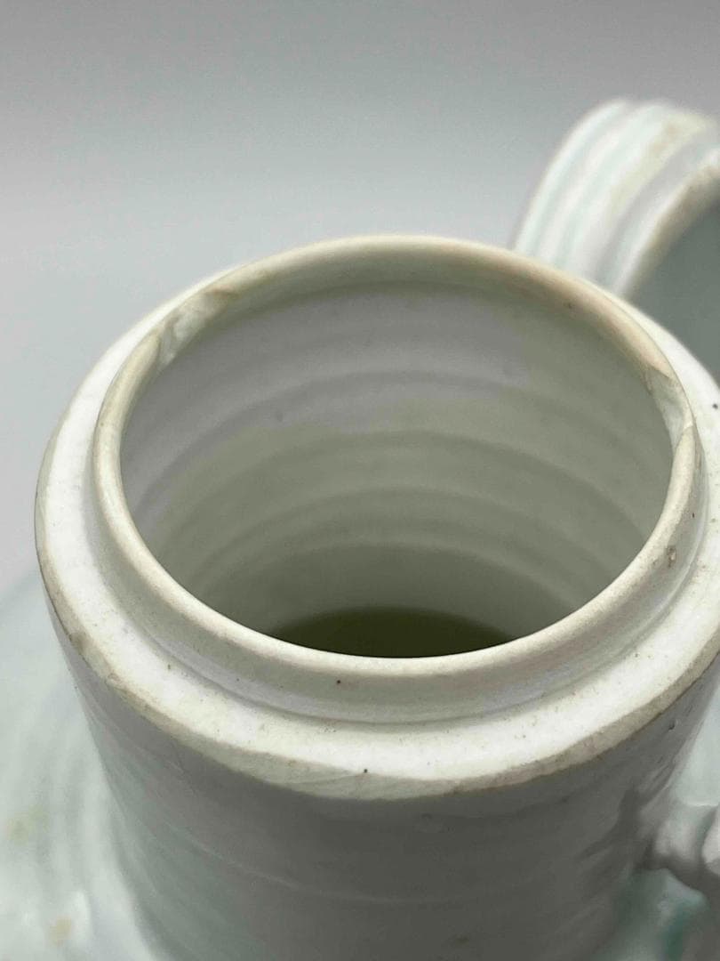 北宋時代　青白磁瓜形水注　影青執壺　湖田窯　影青 水注　水指　（F119）