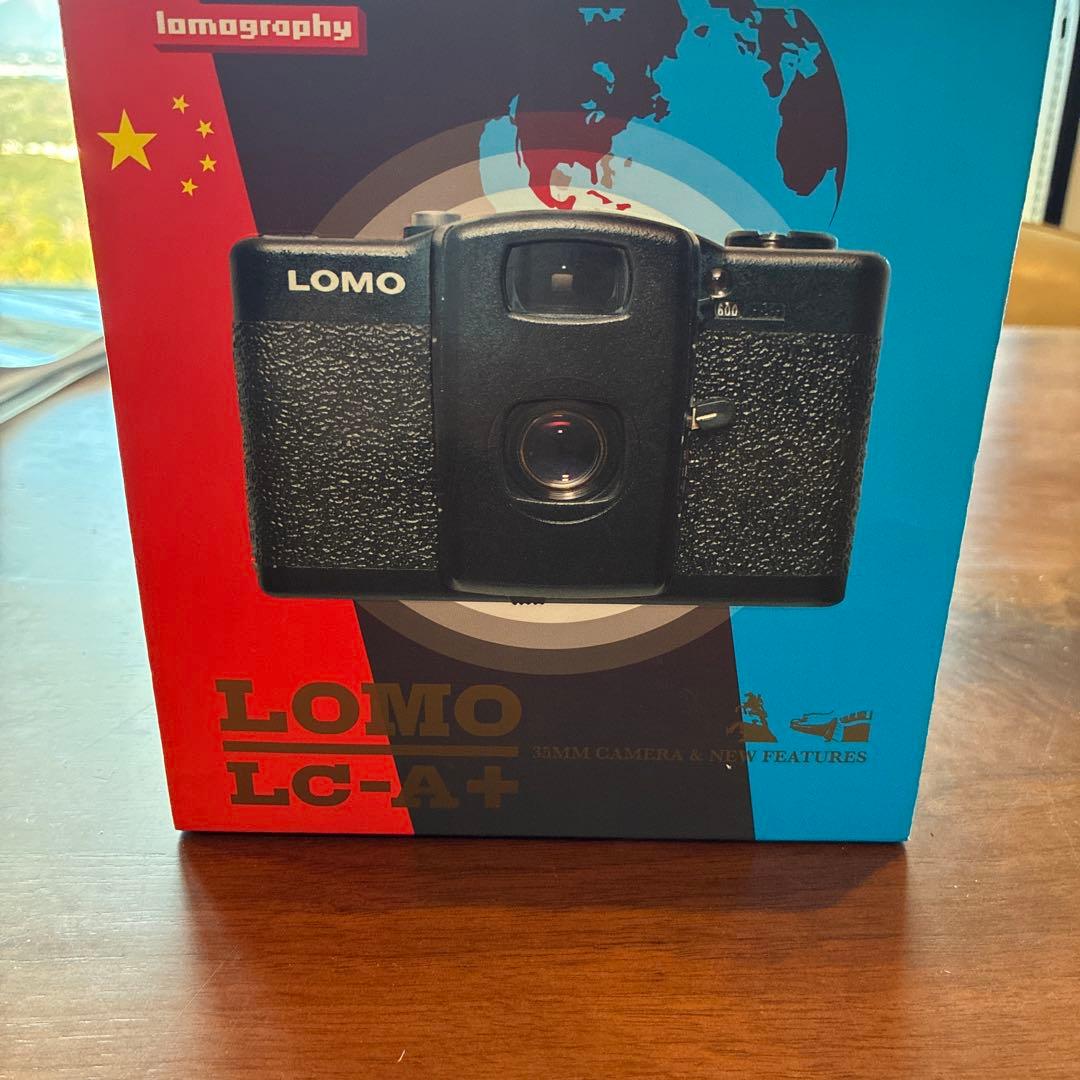 Lomo LC-A+ フィルムカメラ　木箱&フィルム&説明書有り