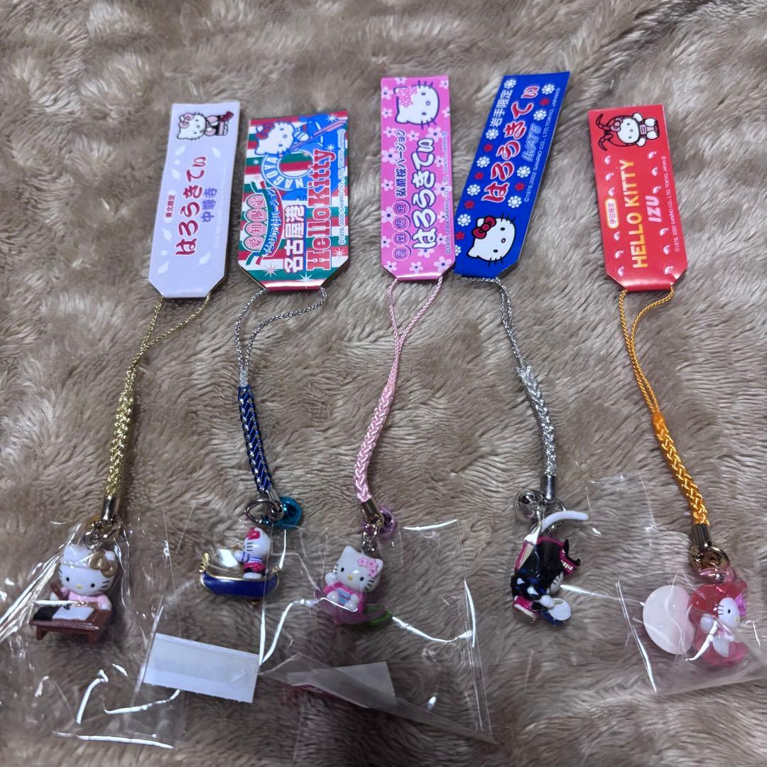 星*奨様 ハローキティ ご当地 根付け ストラップ 50点 まとめ売り