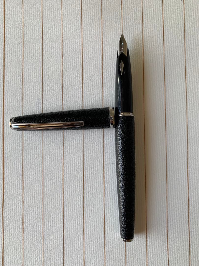 プラチナ PT Alloyペン先 革巻き万年筆