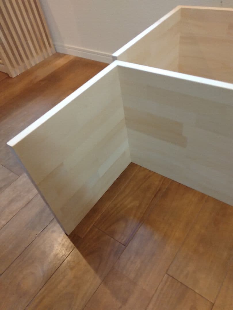 木製　ハンドメイド　オーダー　コの字　サイドテーブル　テレビ台　水槽台　棚ラック