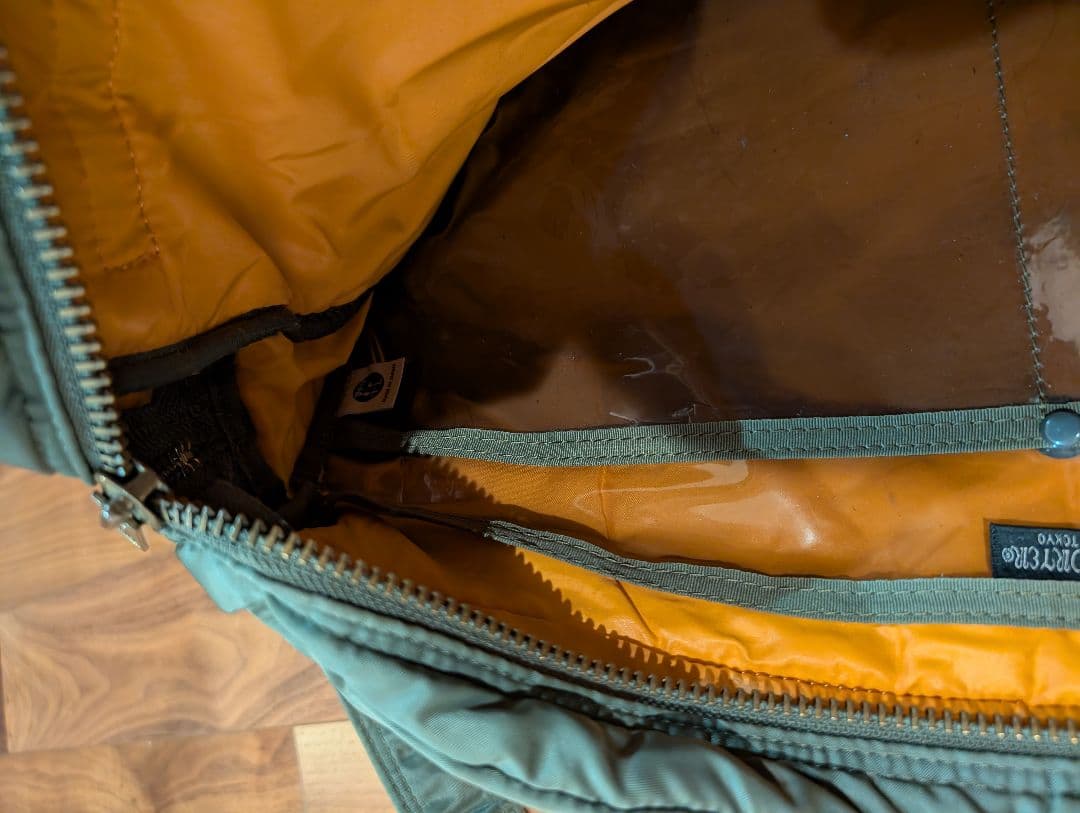 PORTER タンカー 2way ブリーフケース セージグリーン