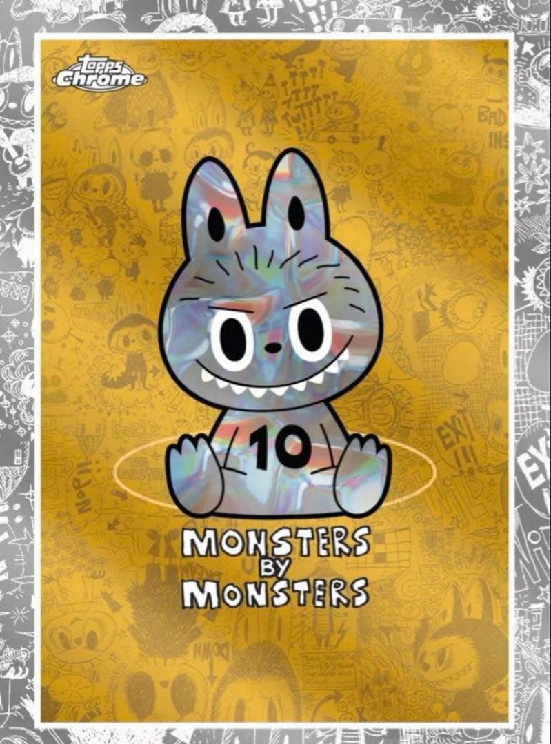 その他 2025 Topps Chrome Labubu 1box