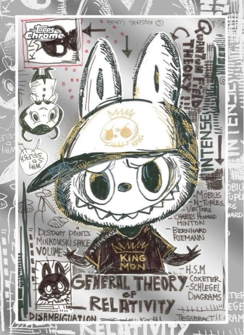 その他 2025 Topps Chrome Labubu 1box