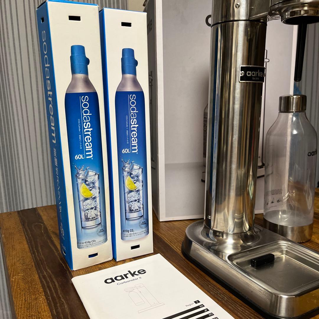 aarke 炭酸水メーカー carbonatorⅡ ステンレス