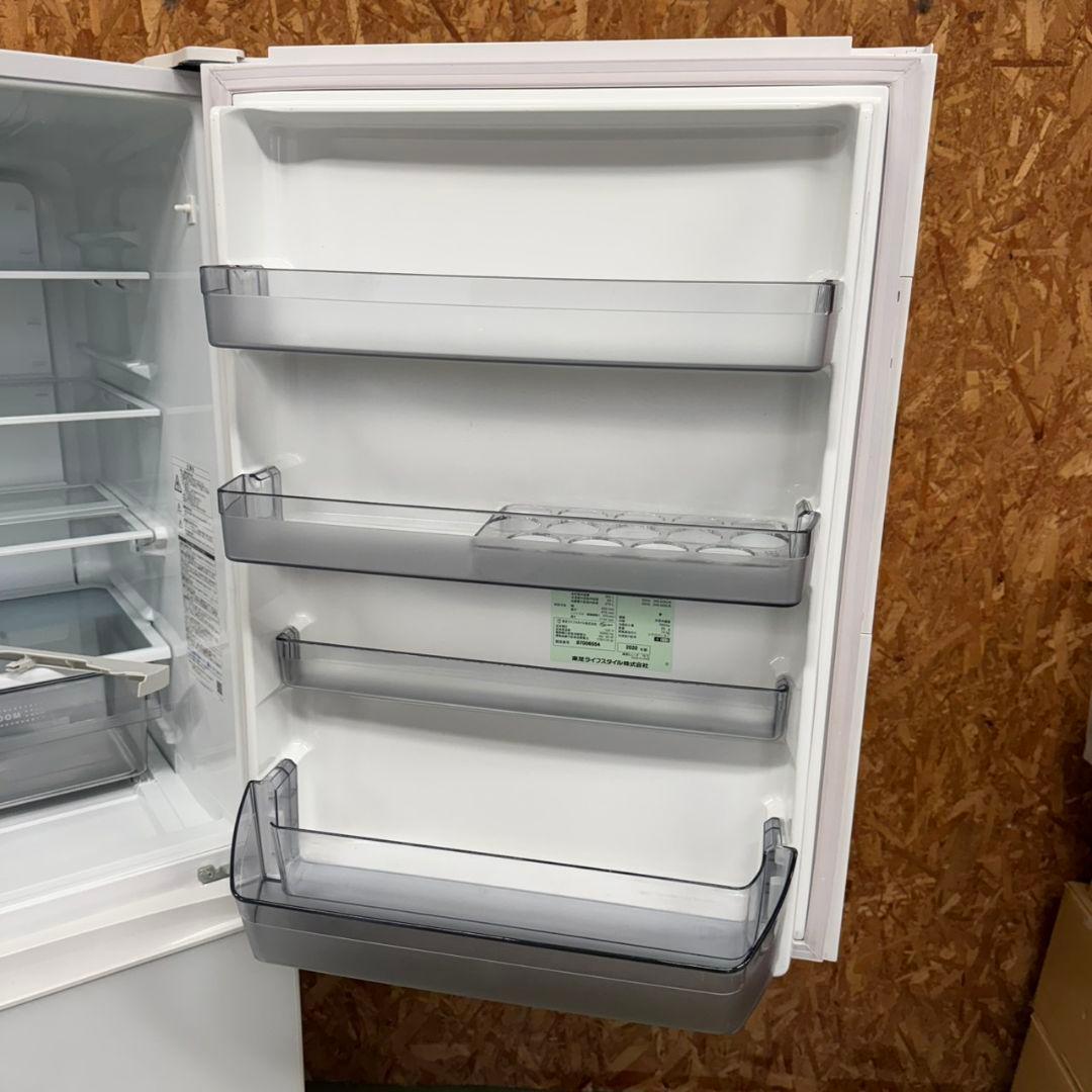 335 冷蔵庫　大型　300L〜400L　自動製氷機　美品　右開き　鏡面デザイン