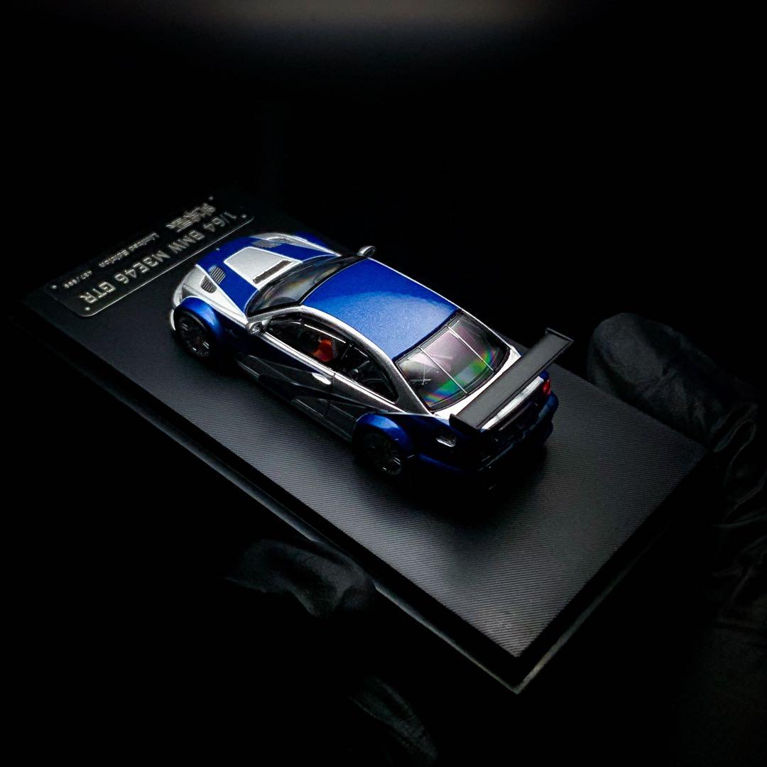ミニカー 1/64 Ghost Player BMW M3 E46 GTR