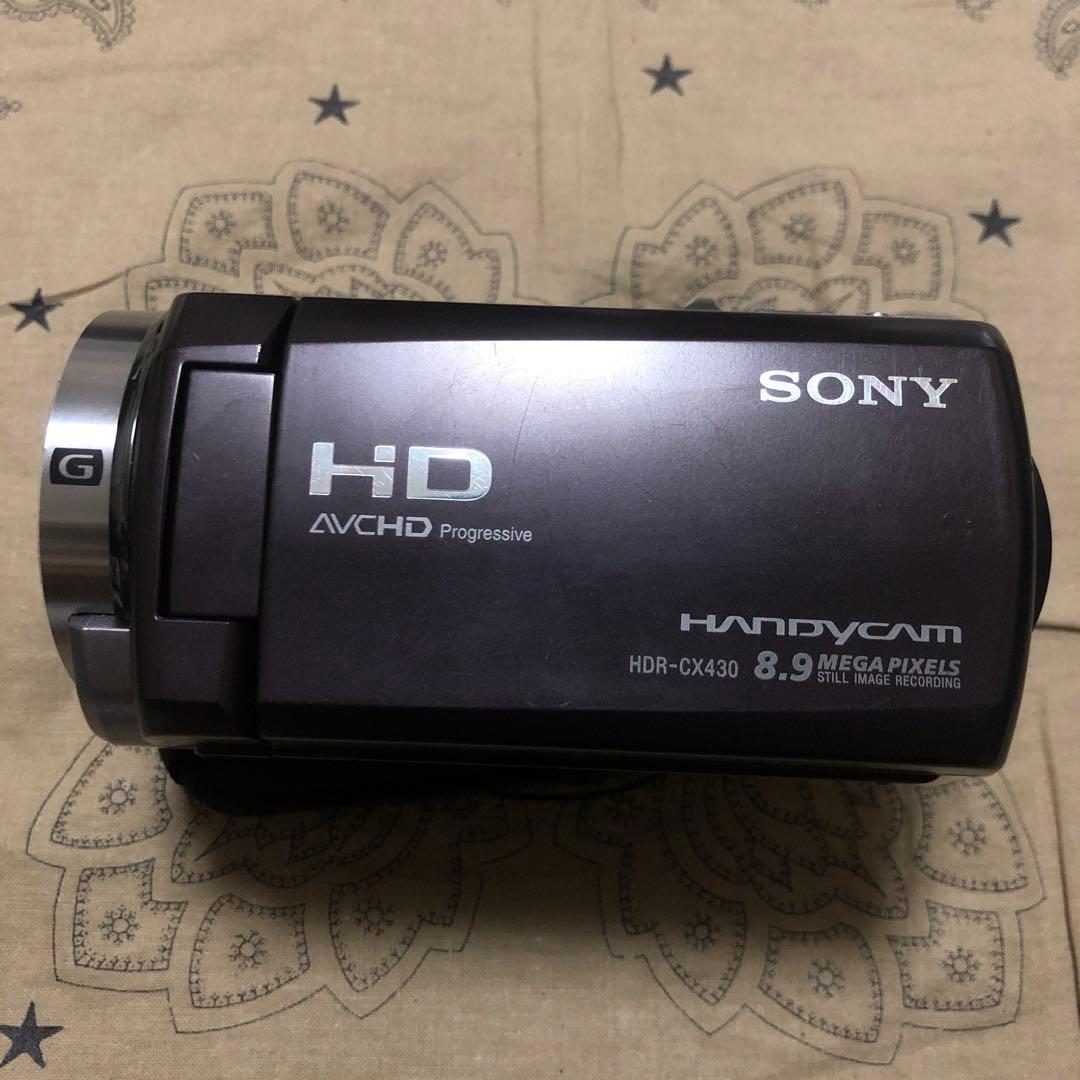 SONY HDR-CX430V GPS搭載 ビデオカメラ ハンディカム