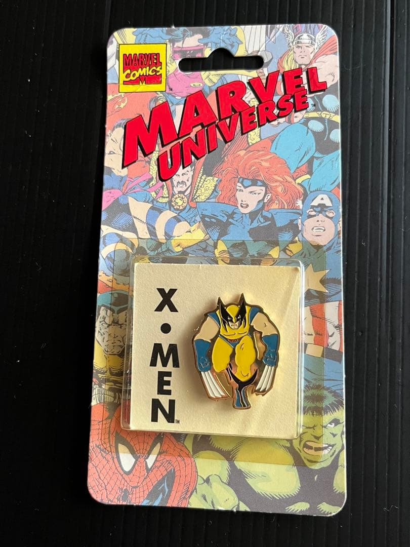 ピンズ・ピンバッジ・缶バッジ MARVEL UNIVERSR PIN SERIES WOLVERINE1994