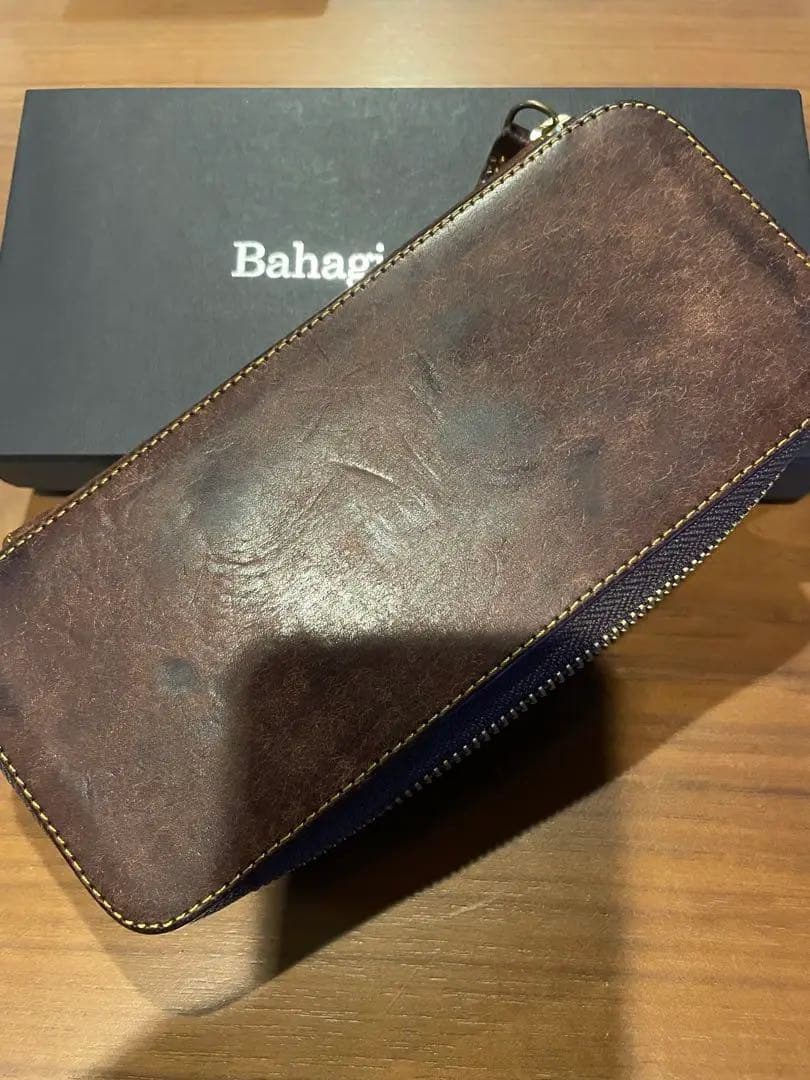 バハギア&クラフト　Bahagia&Craft ラウンドジップペンケース 値下げ