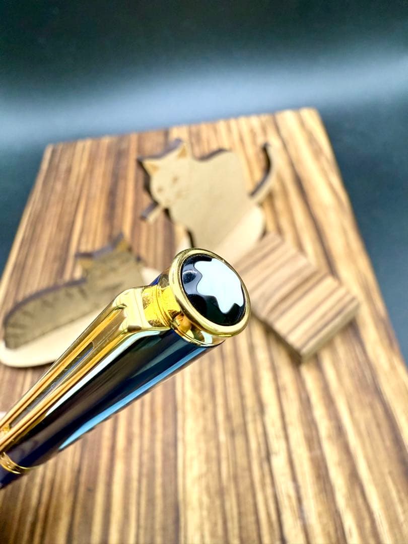 MONTBLANC ボールペン ノブレスオブリージュ ブルー NO.15240