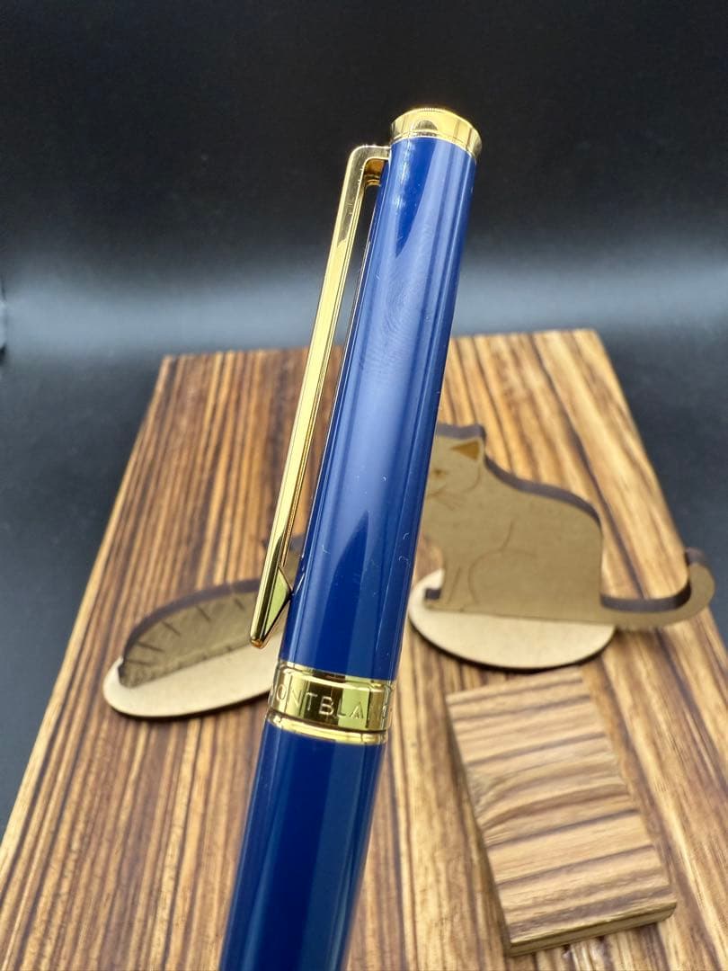 MONTBLANC ボールペン ノブレスオブリージュ ブルー NO.15240