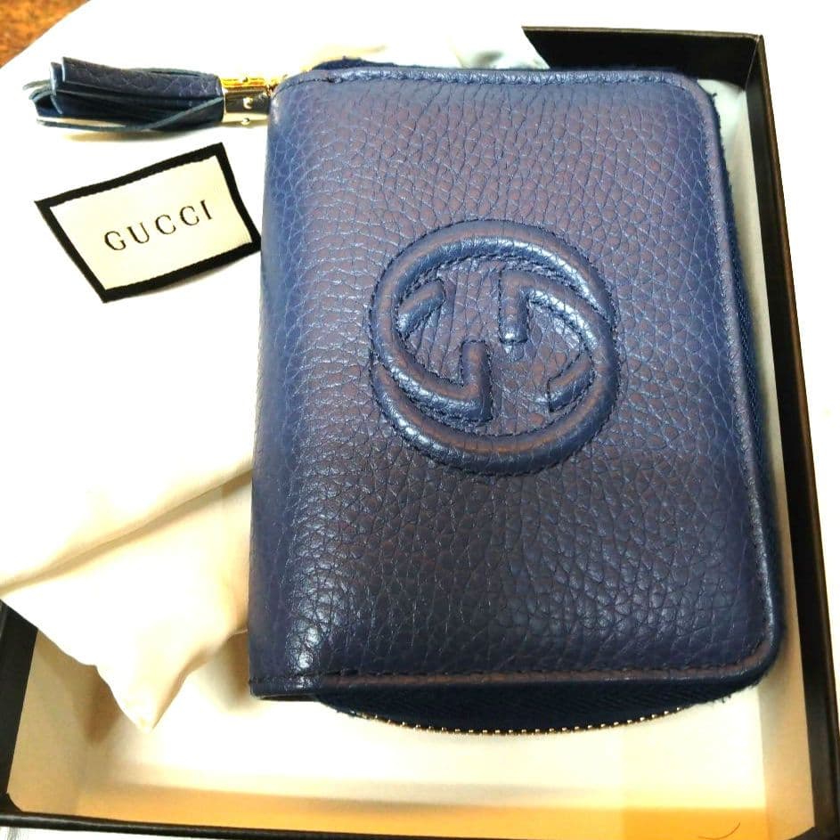 GUCCI 【グッチ】ネイビー ケース