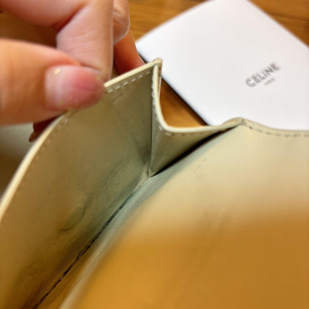 CELINE イエロー 二つ折り財布