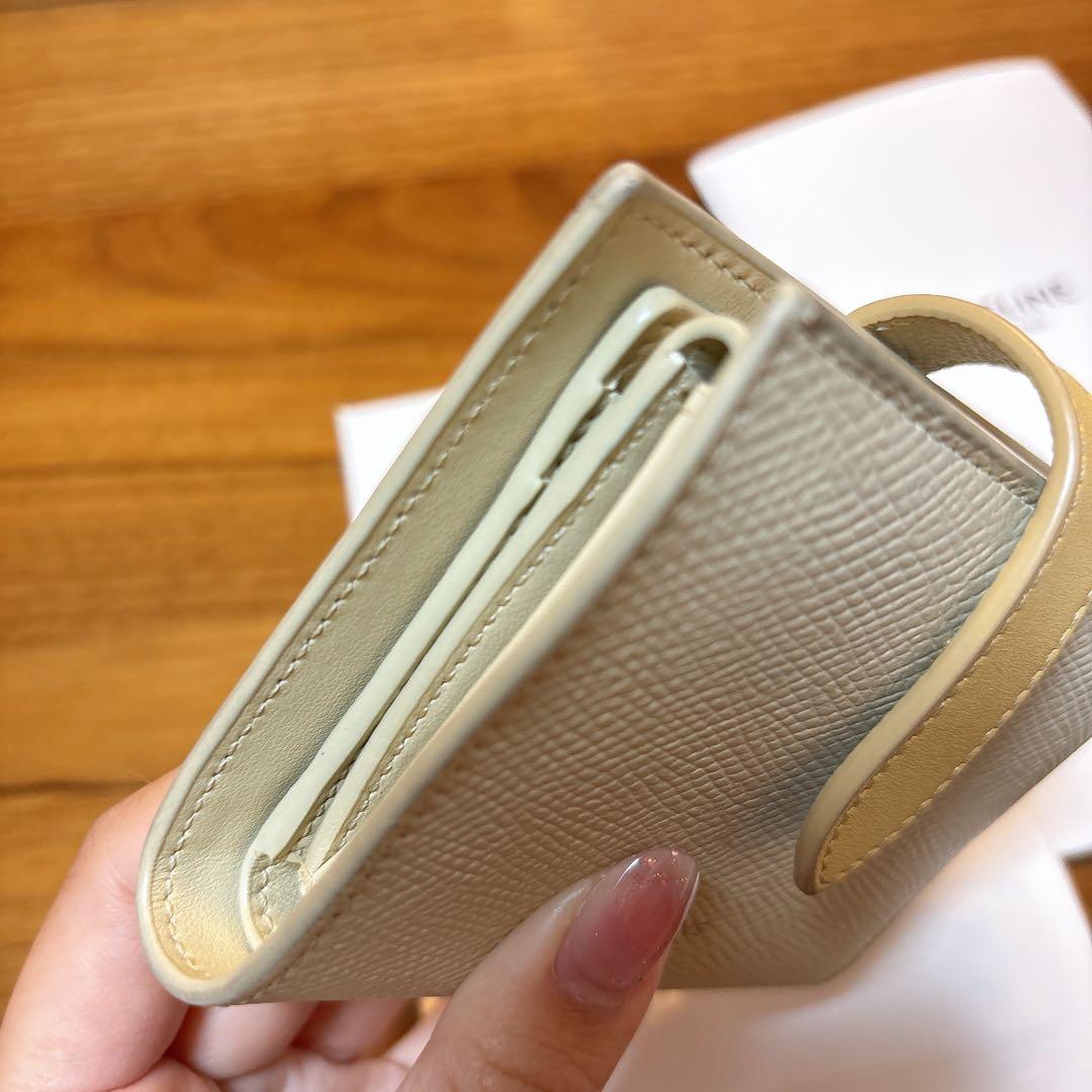 CELINE イエロー 二つ折り財布